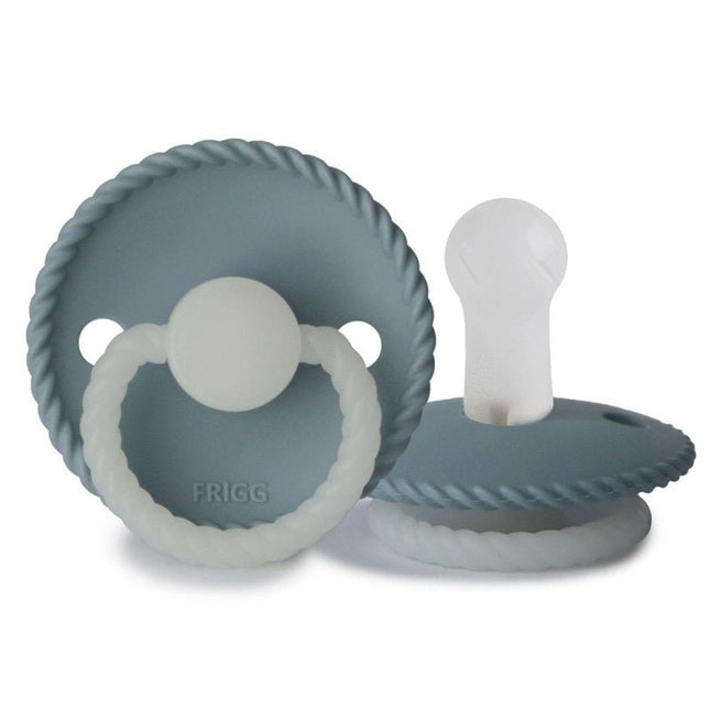 Frigg Speen Maat 2 Rope Night Stone Blue Silicone - Frigg - Babywinkel - 5715239013596