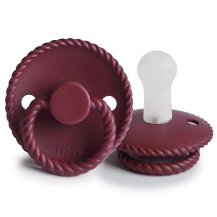 Frigg Speen Maat 2 Rope Sage Silicone Rood - Frigg - Babywinkel - 5715239017983