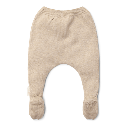 Gebreide broek Soft Beige Melee - Babywinkel - 8721122582930