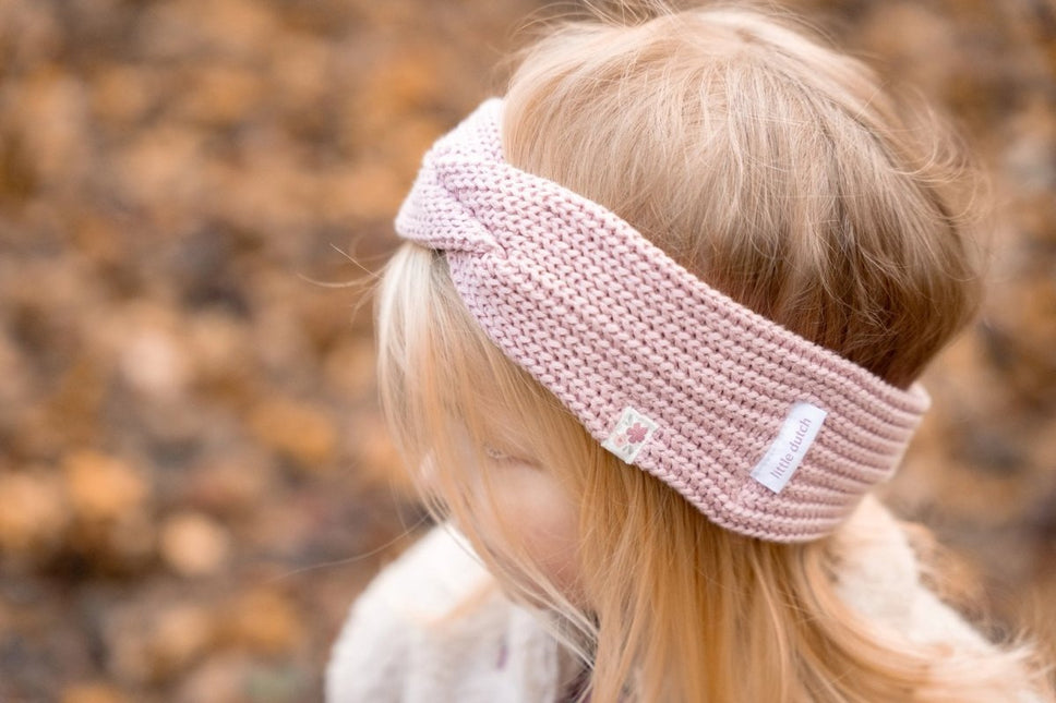 Gebreide haarband Velvet Rose - Babywinkel - 8721122582176