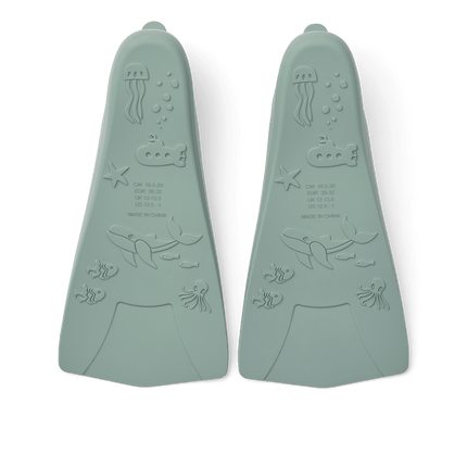 Gustav Printed Flippers Sea Peppermint koop je bij Babywinkel