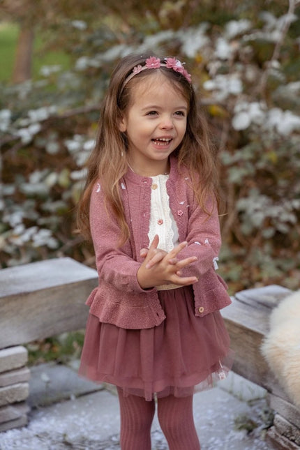 Haarbanden set van 2 Rouge Flower - Babywinkel - 8721122582152
