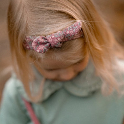 Haarbanden set van 2 Rouge Flower - Babywinkel - 8721122582152