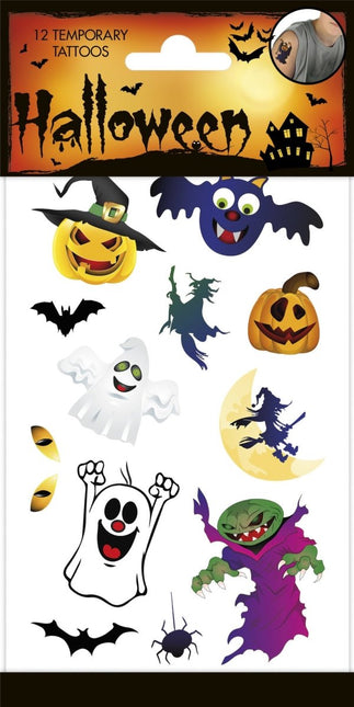 Halloween Nep Tattoos - Babywinkel - 8718819314912