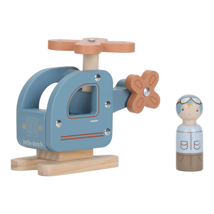 Little Dutch Houten Helicopter