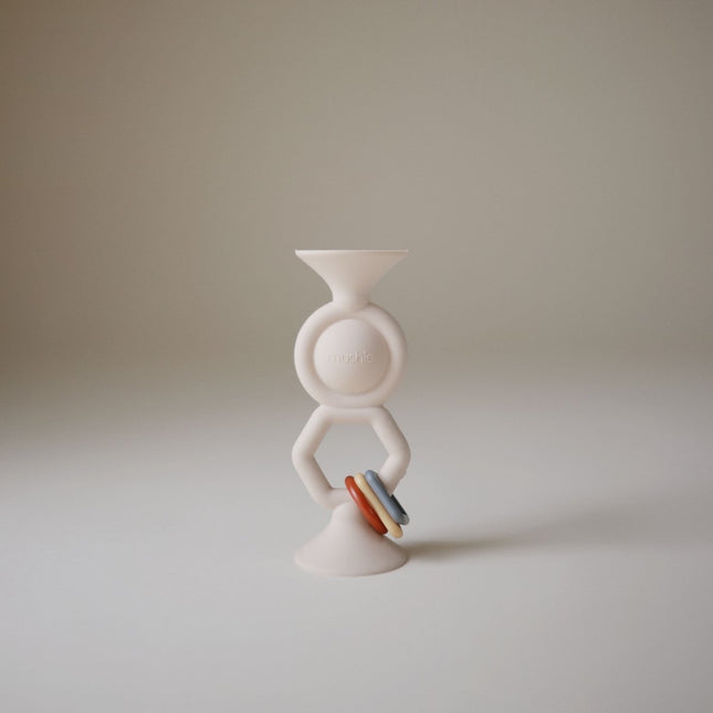 Mushie Zuignap Speeltje Beige 14,5Cm koop je bij Babywinkel