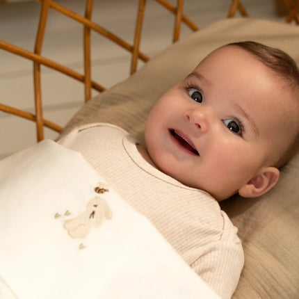 Hoeslaken ledikant - Pure Soft Beige - Babywinkel - 8721122584408