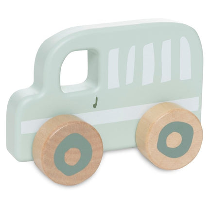 Houten Auto Op Wielen - 3 Stuks - Babywinkel - 8717329394896