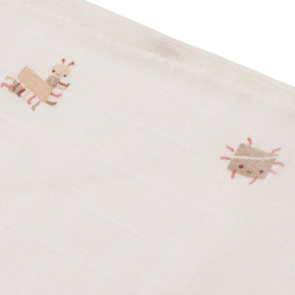 Hydrofiel Monddoekje 31x31cm - Animal Friends - 3 Stuks - Babywinkel - 8717329400610