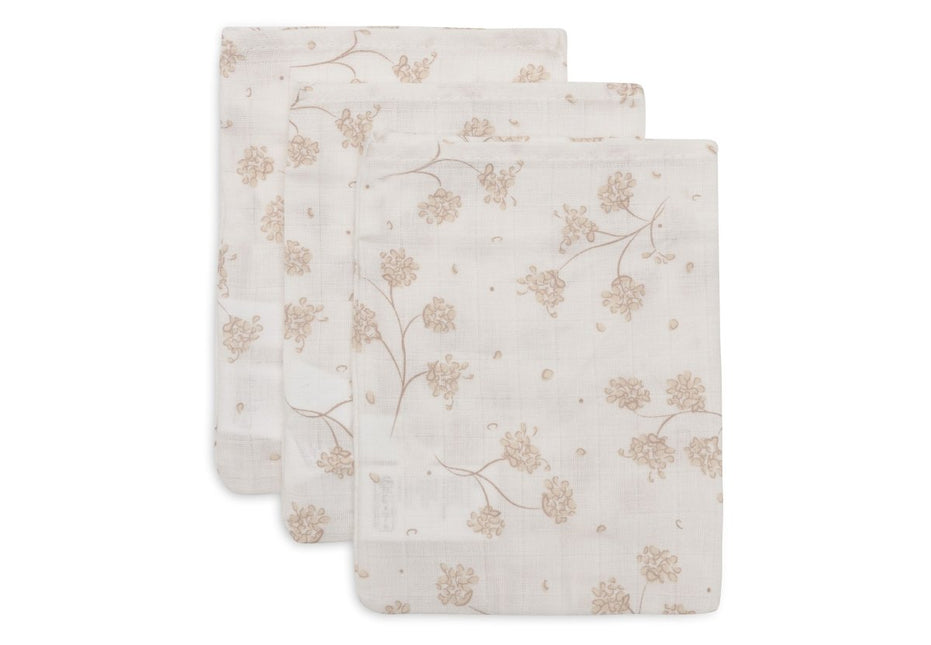 Hydrofiel Washandje 15x20cm - Leafy Dreams - 3 Stuks - Babywinkel - 8717329400689