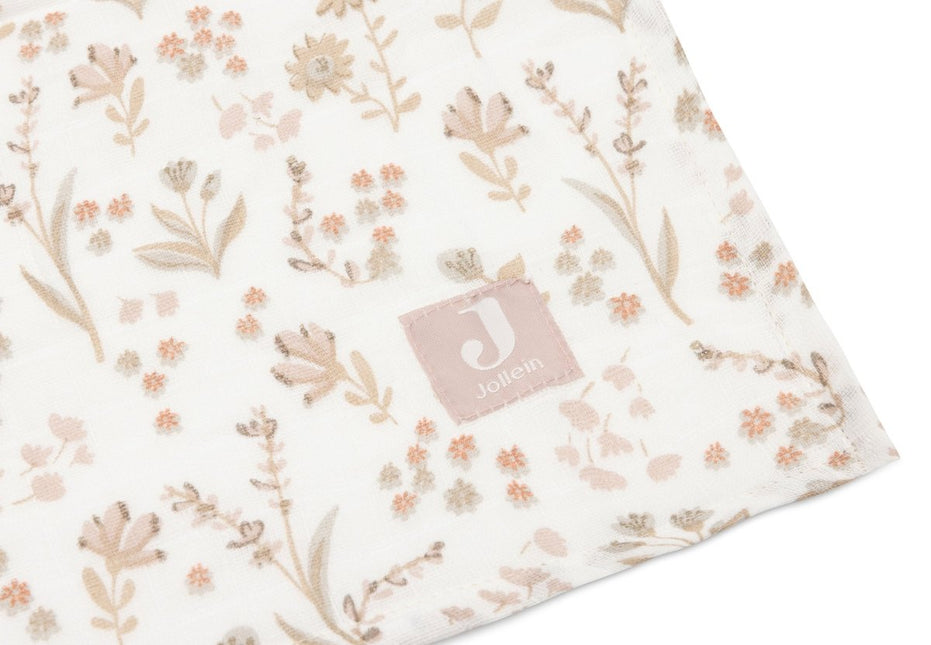 Hydrofiele Doek Large 115x115cm - Bloomy - 2 Stuks - Babywinkel - 8717329393332