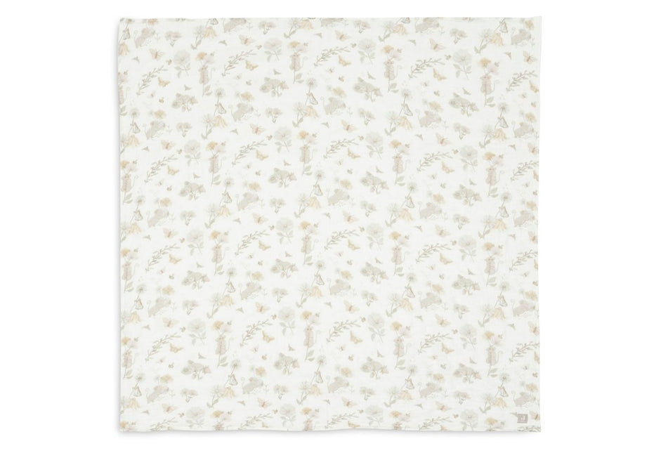 Hydrofiele Doek Large 115x115cm - Dreamy Mouse - Babywinkel - 8717329377110