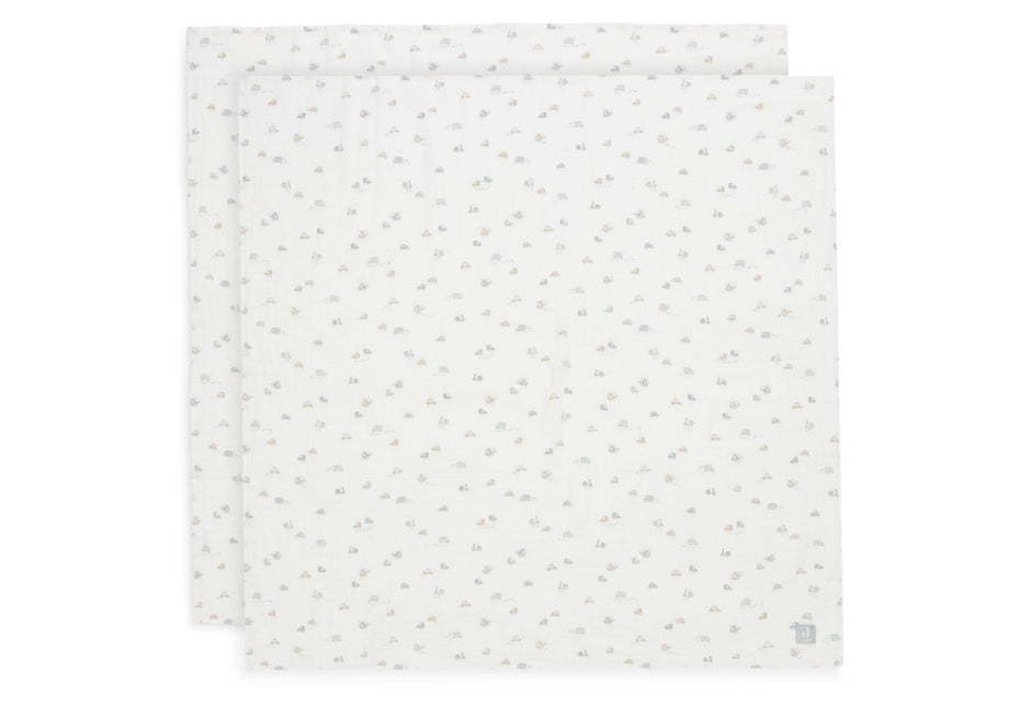 Hydrofiele Doek Large 115x115cm - On The Go - 2 Stuks - Babywinkel - 8717329393356