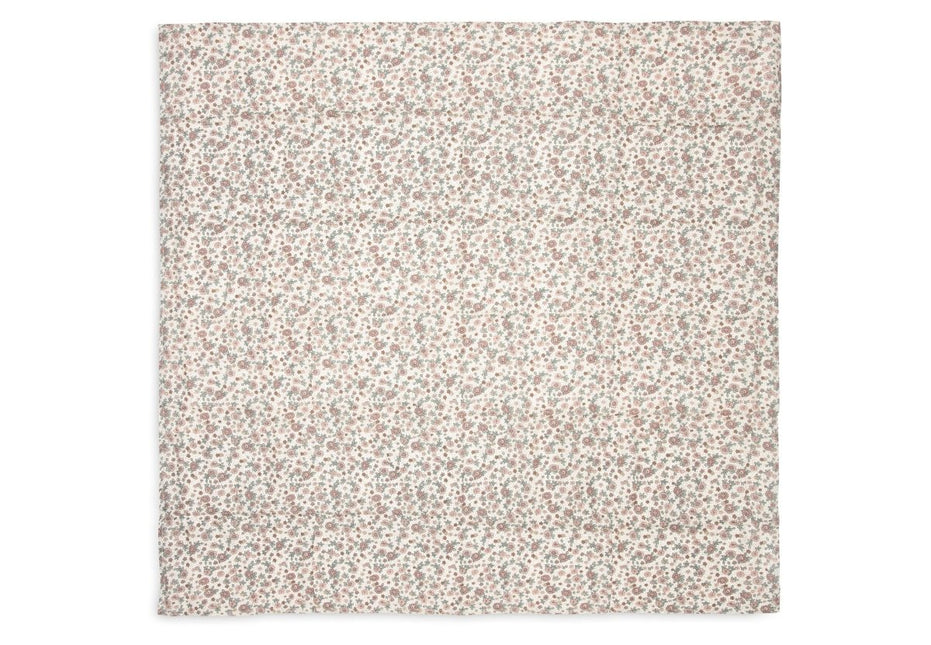 Hydrofiele Doek Large 115x115cm - Retro Flowers - 2 Stuks - Babywinkel - 8717329376816