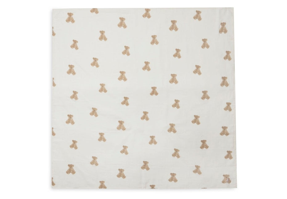 Hydrofiele Doek Large 115x115cm - Teddy Bear - 2 Stuks - Babywinkel - 8717329369436