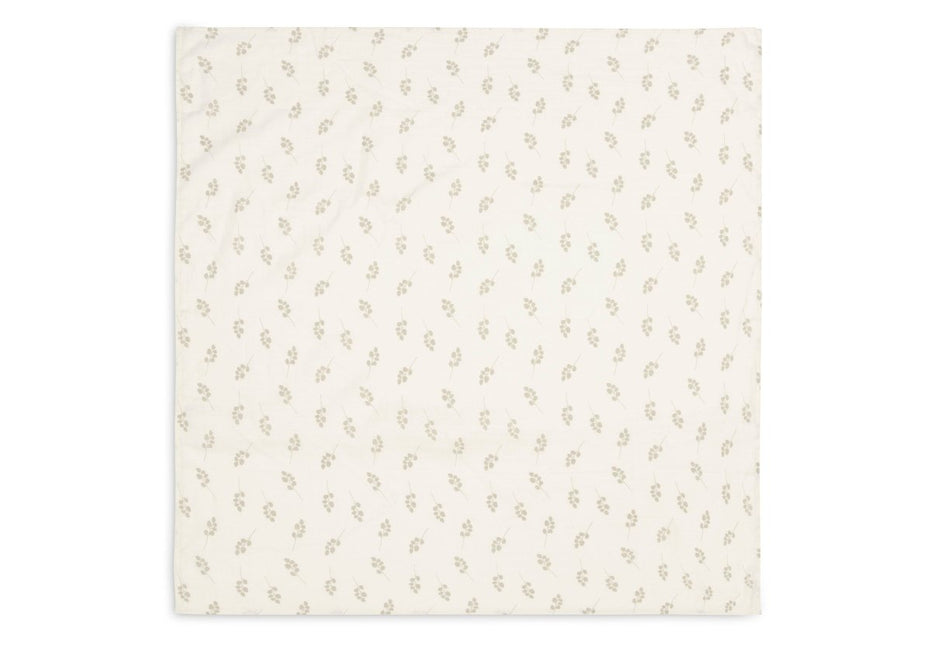 Hydrofiele Doek Large 115x115cm Twig - Olive Green - 2 Stuks - Babywinkel - 8717329376991