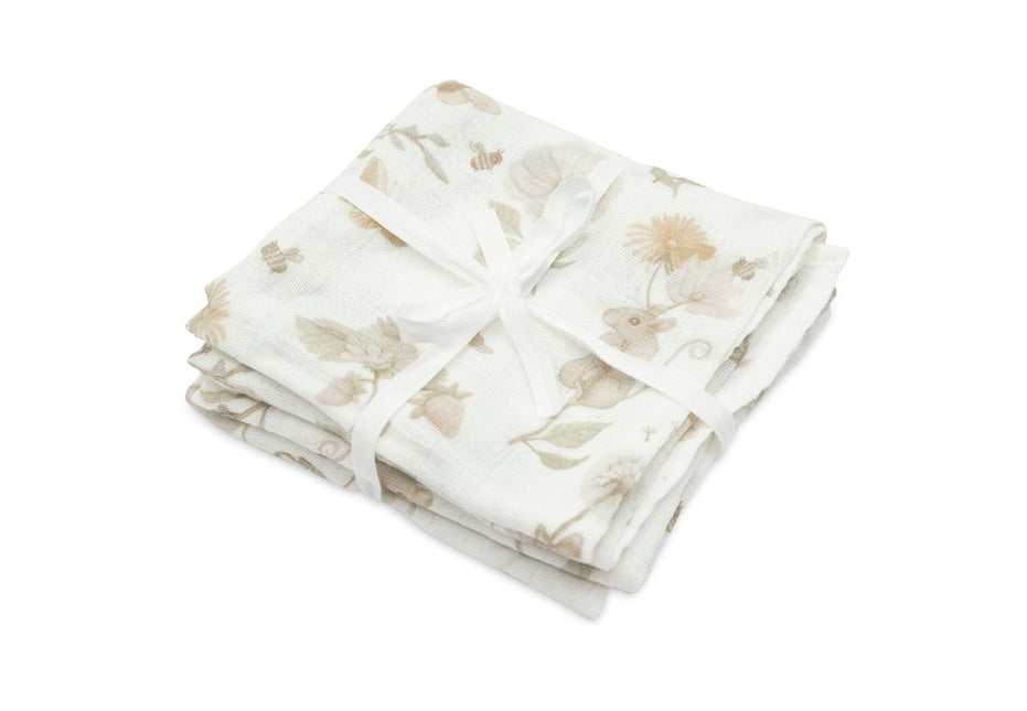 Hydrofiele Doek Small 70x70cm - Dreamy Mouse - 2 Stuks - Babywinkel - 8717329377127