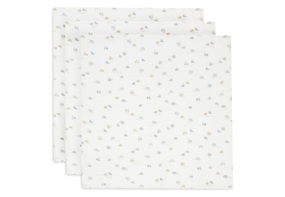 Hydrofiele Doek Small 70x70cm - On The Go - 3 Stuks - Babywinkel - 8717329393349
