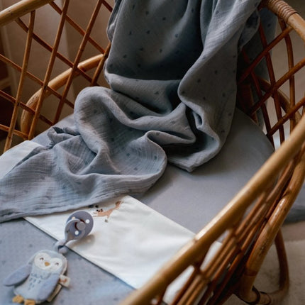 Hydrofiele doeken 70x70 - Pure Denim Blue 2st - Babywinkel - 8721122584729