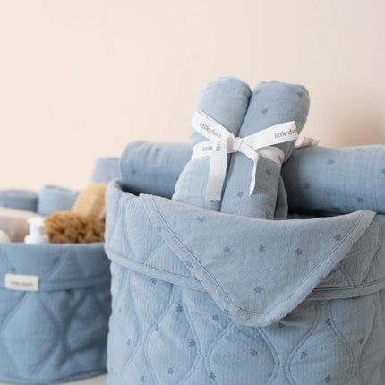 Hydrofiele doeken 70x70 - Pure Denim Blue 2st - Babywinkel - 8721122584729