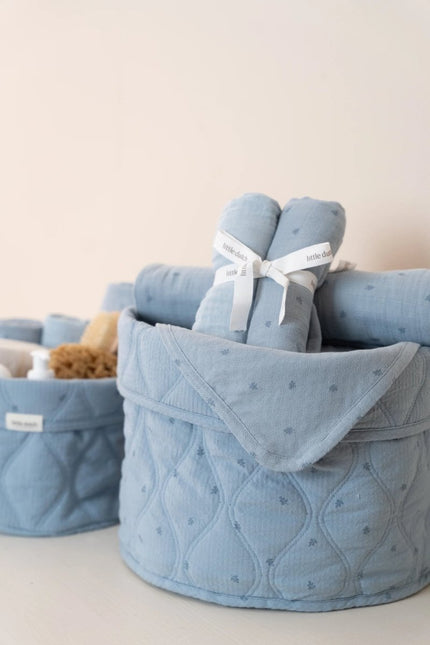 Hydrofiele doeken 70x70 - Pure Denim Blue 2st - Babywinkel - 8721122584729