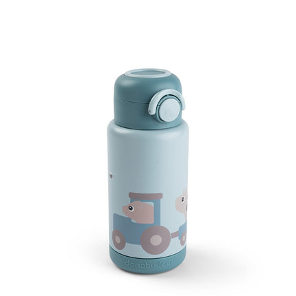 Insulated bottle Tiny farm 340ml Blue - Babywinkel - 5712643059639