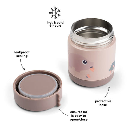 Insulated food jar Tiny farm 300 ml - Babywinkel - 5712643059486