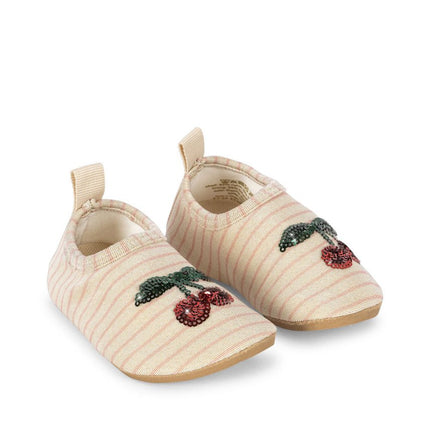 Jade Zwemschoentjes Rose Stripe koop je bij Babywinkel