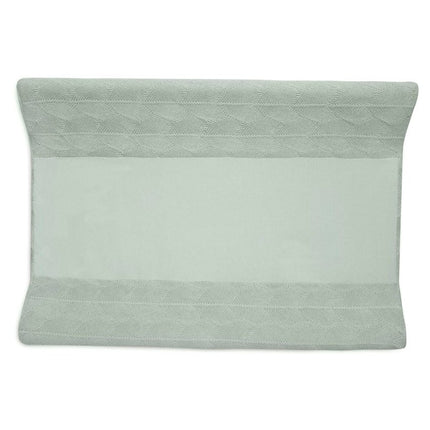 Jollein Aankleedkussenhoes Shell Knit Sea Foam - Jollein - Babywinkel - 8717329373709