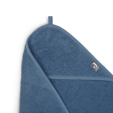 Jollein Badcape Baby Badstof Jeans Blue 75x75cm - Jollein - Babywinkel - 8717329365100