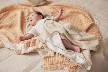 Jollein Badcape Baby Harvest Natural 75X75cm - Jollein - Babywinkel - 8717329381162