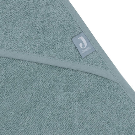 Jollein Badcape Baby Sea Green 100X100Cm - Jollein - Babywinkel - 8717329387270