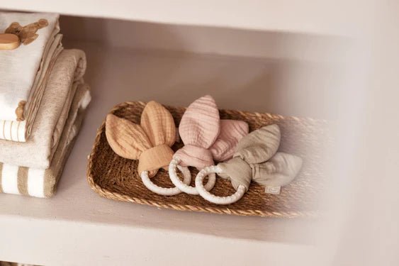 Jollein Bijtring Konijnenoren Moonstone - Jollein - Babywinkel - 8717329380844