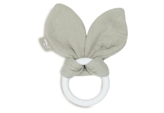 Jollein Bijtring Konijnenoren Olive Green - Jollein - Babywinkel - 8717329380837