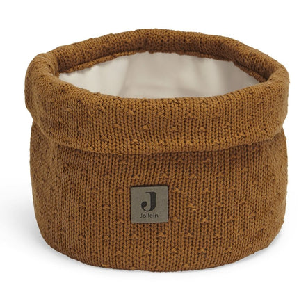 Jollein Commodemandje Bliss Knit Caramel - Jollein - Babywinkel - 8717329360457