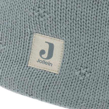Jollein Commodemandje Cosy Knit Sea Green - Jollein - Babywinkel - 8717329386907