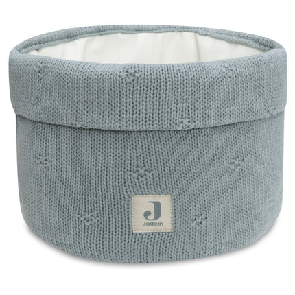 Jollein Commodemandje Cosy Knit Sea Green - Jollein - Babywinkel - 8717329386907