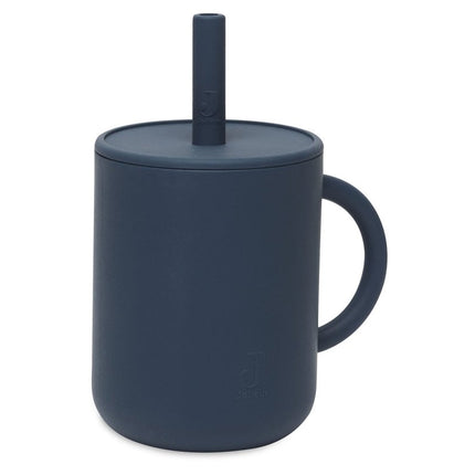 Jollein Drinkbeker Silicone Jeans Blue - Jollein - Babywinkel - 8717329365773