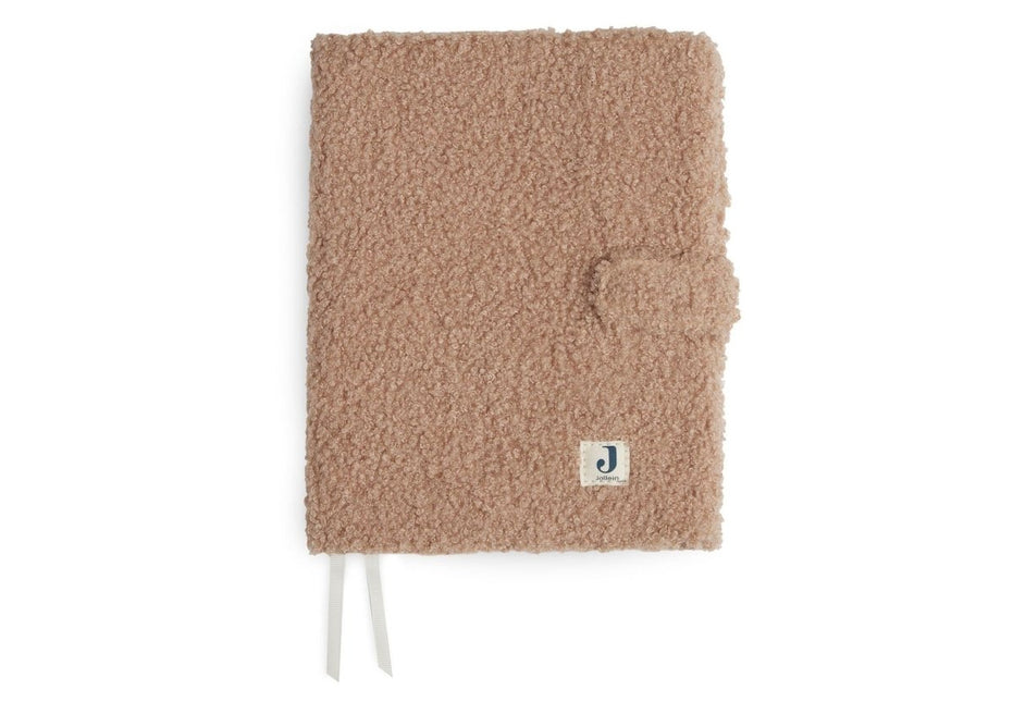 Jollein Groeiboekje Hoes Boucle Biscuit - Jollein - Babywinkel - 8717329373549