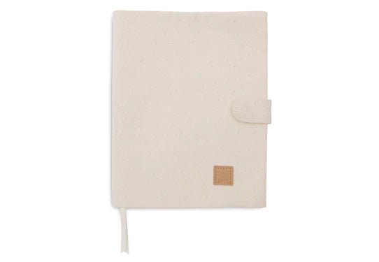 Jollein Groeiboekje Hoes Twill Natural 23X17cm - Jollein - Babywinkel - 8717329380882
