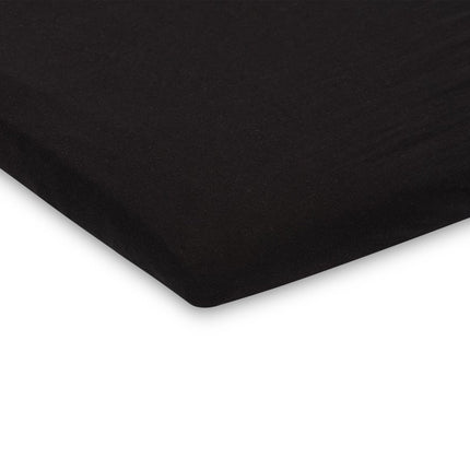 Jollein Hoeslaken Jersey Boxmatras Zwart 75x95cm - Jollein - Babywinkel - 8717329326200