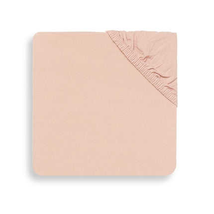 Jollein Hoeslaken Jersey Pale Pink 60x120cm - Jollein - Babywinkel - 8717329359086