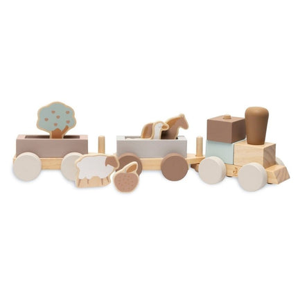 Jollein Houten Speelgoed Trein Farm - Jollein - Babywinkel - 8717329373457