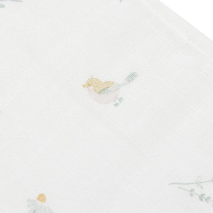 Jollein Hydrofiele Doek Lovely Birds 70 X 70 Xm 3St - Jollein - Babywinkel - 8717329388024