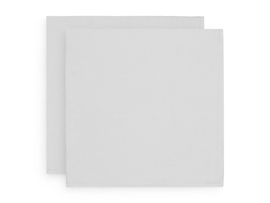 Jollein Hydrofiele Doek White 115x115cm 2st - Jollein - Babywinkel - 8717329360075