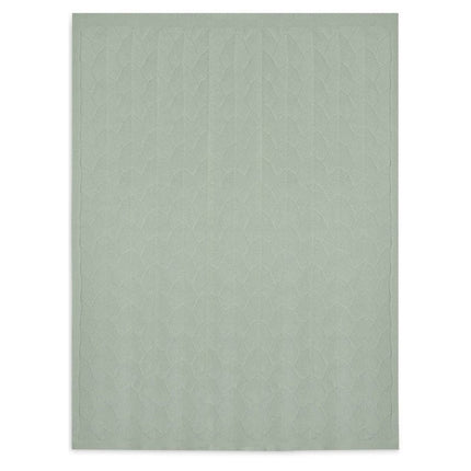 Jollein Ledikantdeken Shell Knit Sea Foam 100x150cm - Jollein - Babywinkel - 8717329373655