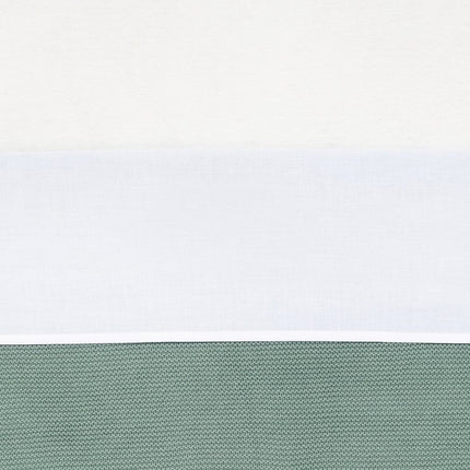 Jollein Ledikantlaken Wit 120x150cm - Jollein - Babywinkel - 8717329310414