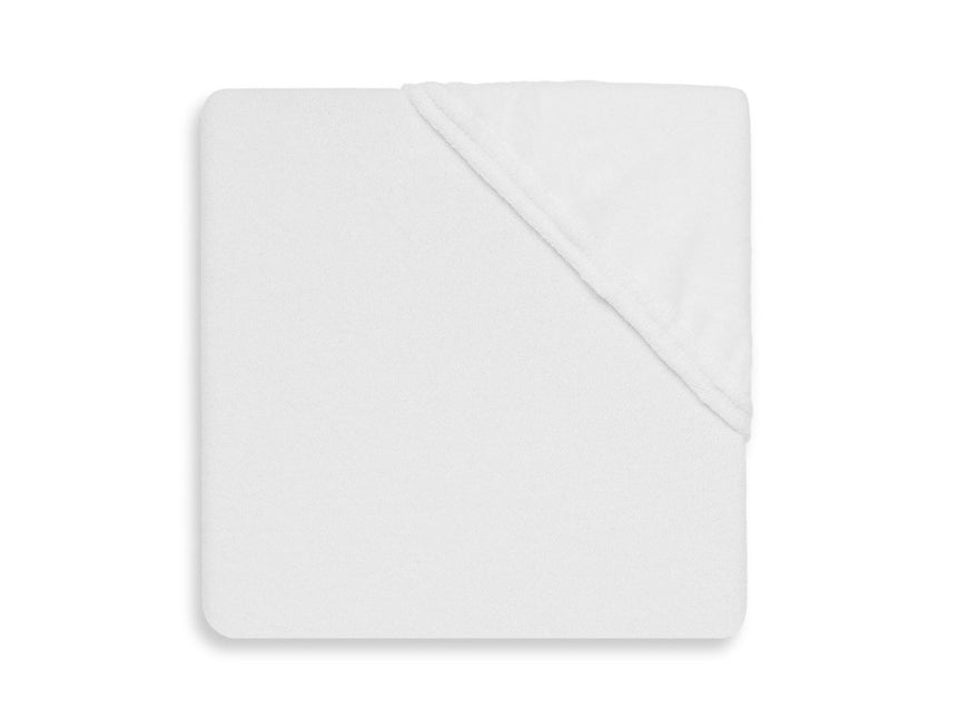 Jollein Molton Hoeslaken Wit 40x90cm koop je bij Babywinkel