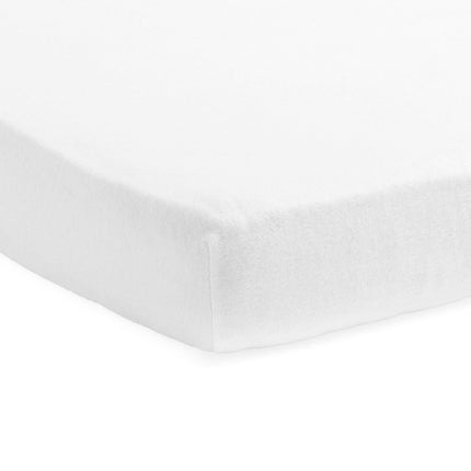 Jollein Molton Hoeslaken Wit 40x90cm - Jollein - Babywinkel - 8717329355965