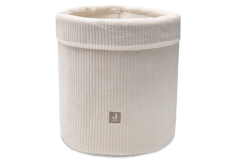 Jollein Opbergmand Cloudy Rib/Oatmeal - Babywinkel - 8717329404069